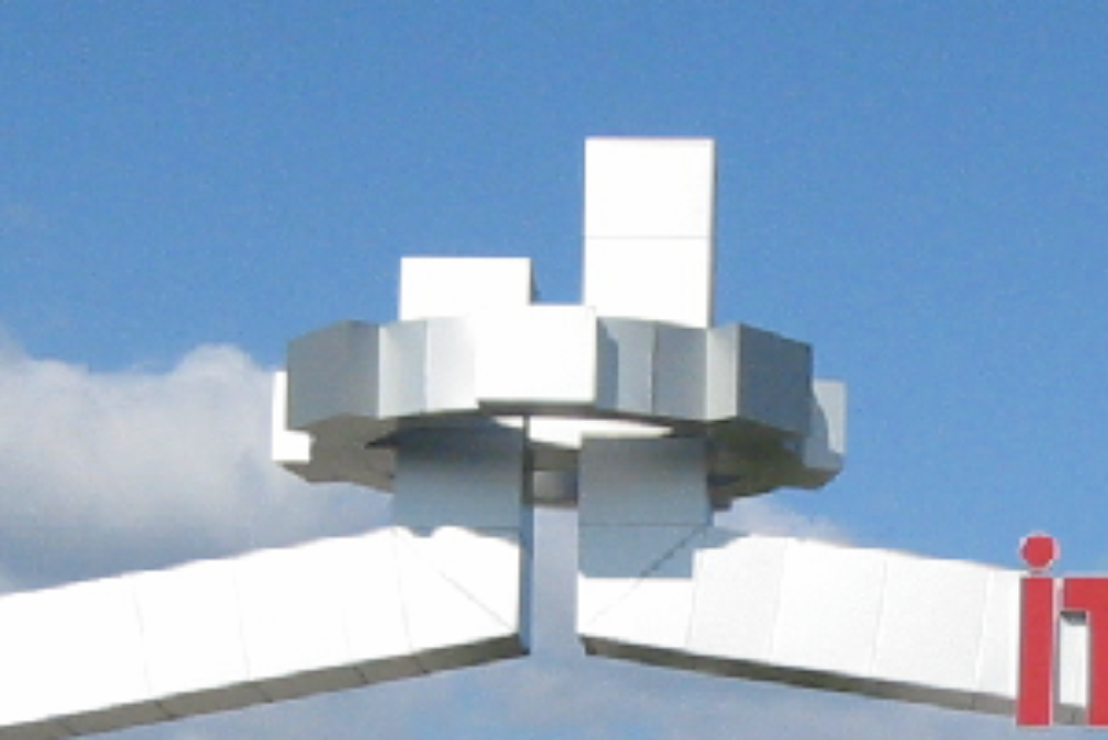 A generic square placeholder image with rounded corners in a figure.